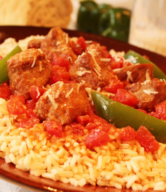 Italian Veal and Pepper stew