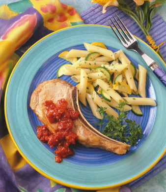Veal Chops with Tomato